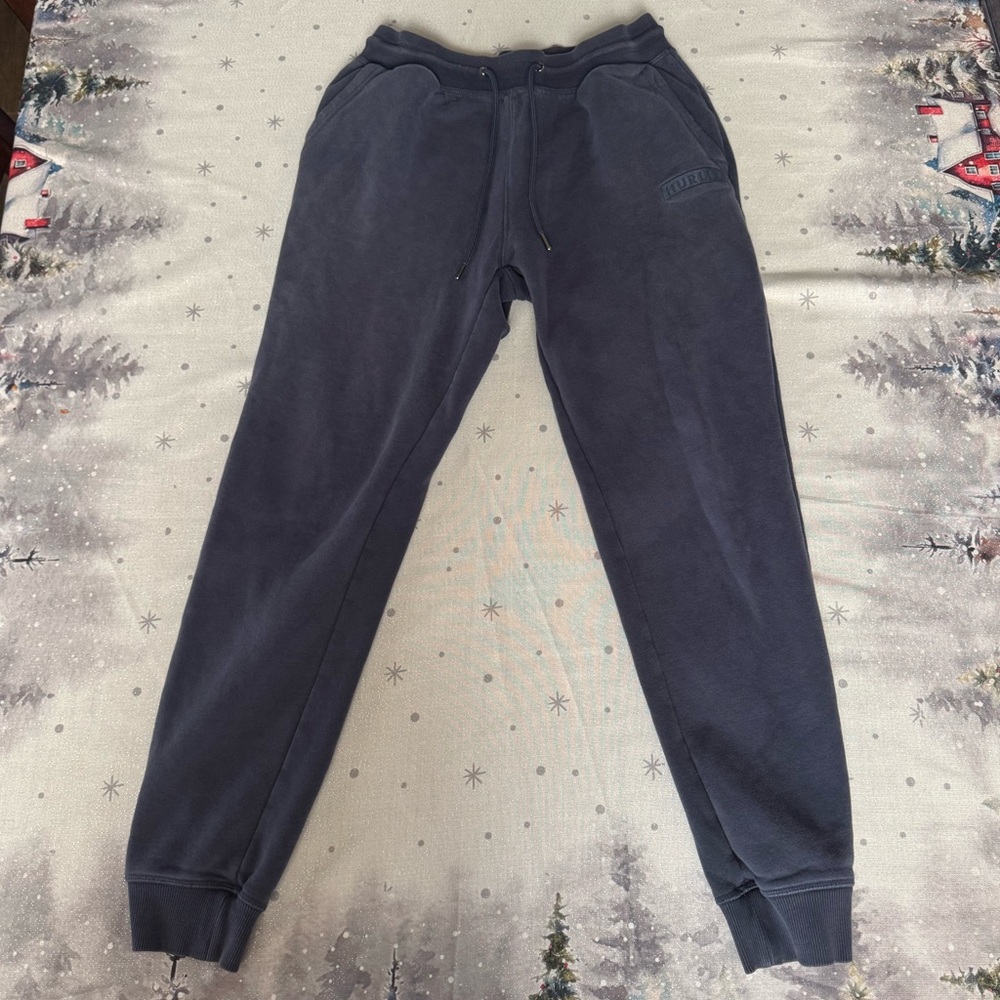 Hurley Size Medium Blue Sweatpant Joggers